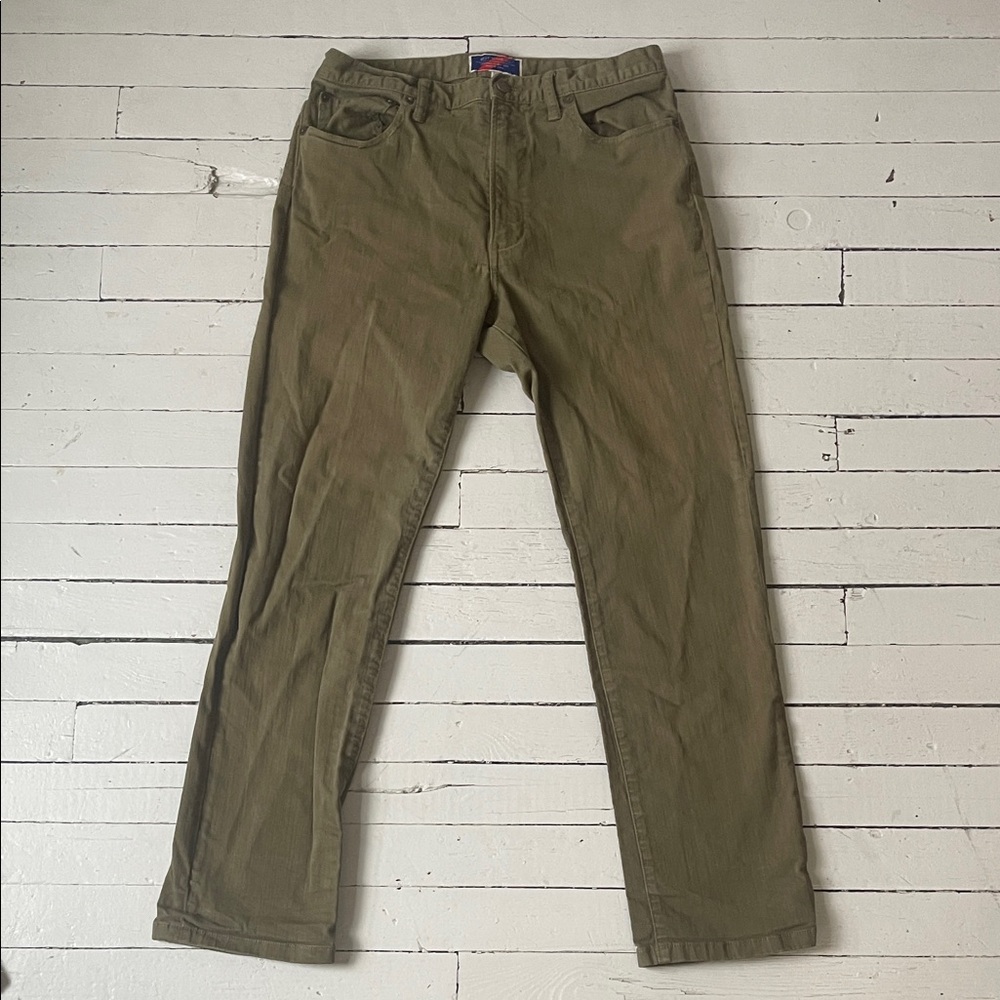 Best Made Co. Olive Green Men’s Jeans